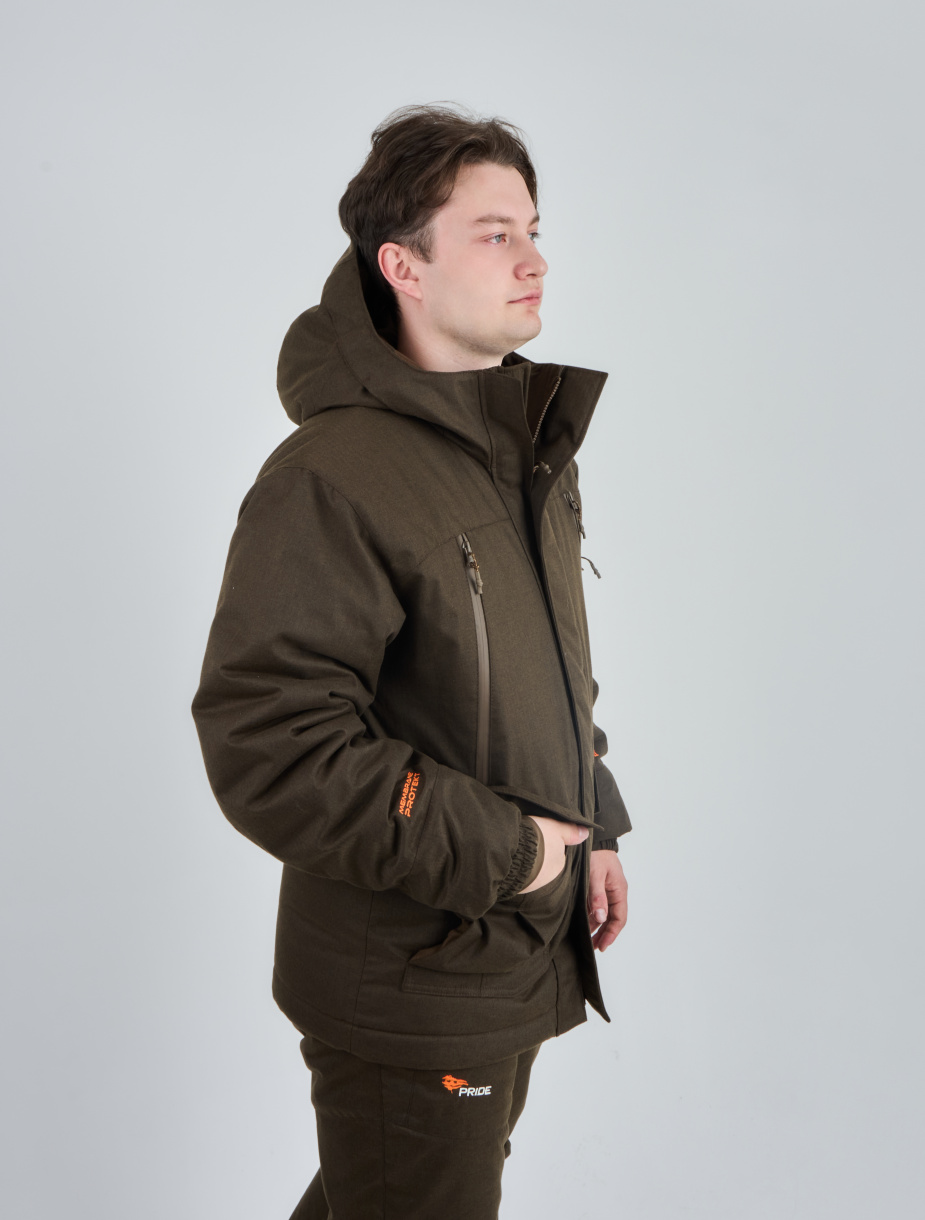 Выстрел костюм PRIDE, зимний -15, т.коричневый