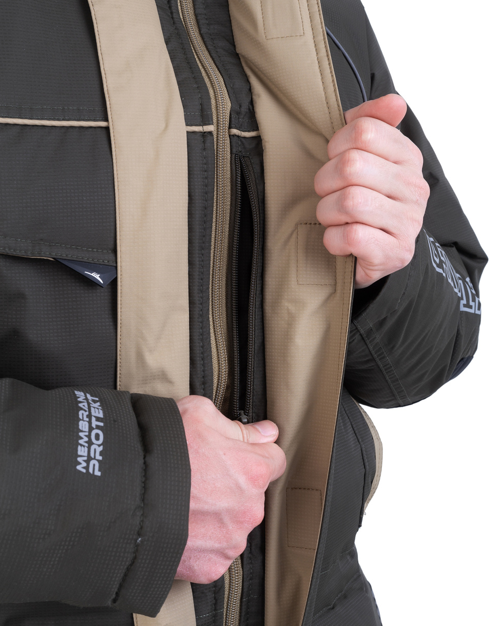 Камчатка МАГМА костюм для рыбалки GRAYLING. зимний хаки